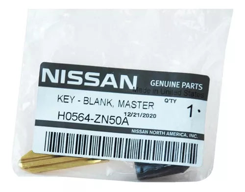 Llave Maestra Original Nissan