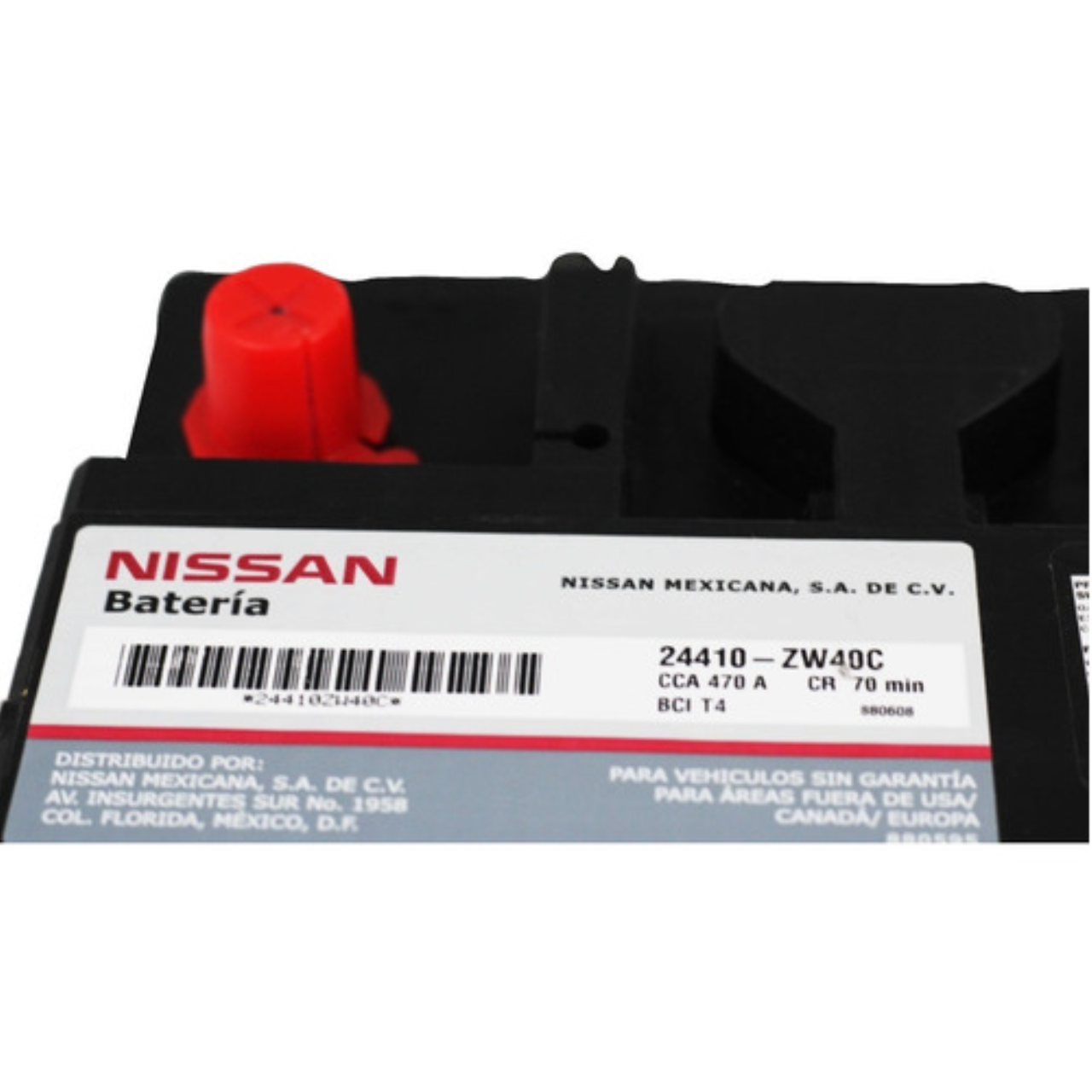 Batería Nissan Original Versa March Tiida