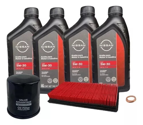 Kit de Afinación Nissan March 2012-2023 con Aceite 10W-30