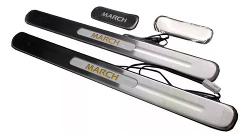 Estribos De Luz Para Puerta March 2012-2023 Nissan