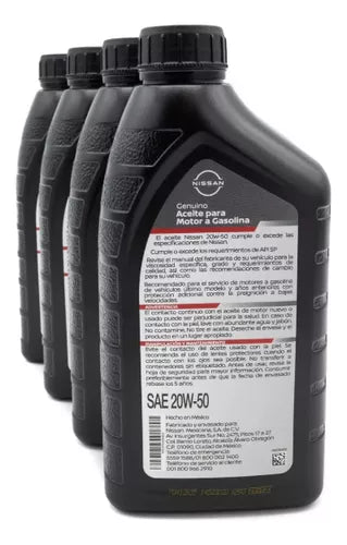Kit De Aceite Motor-gasolina 20w50 Nissan Varios Modelos