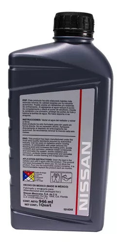 Anticongelante Refrigerante Azul 1 L Nissan