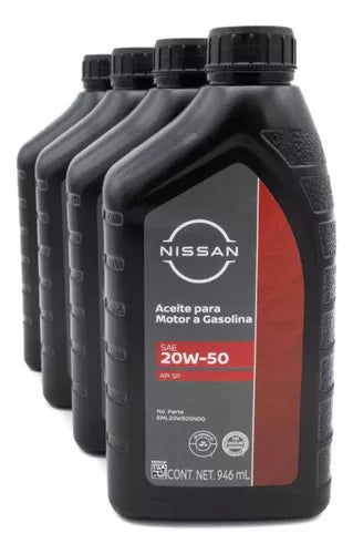 Kit De Aceite Motor-gasolina 20w50 Nissan Varios Modelos