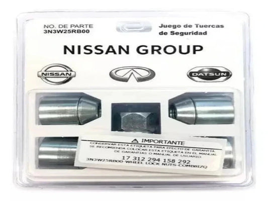 Birlos Tuercas De Seguridad Originales Nissan March Versa