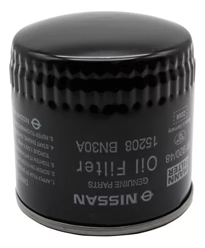 Filtro De Aceite Np300 Diesel 2008-2023 Nissan